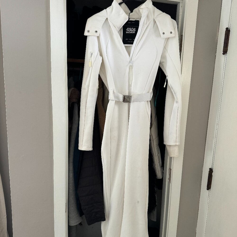 White ASOS Ski Suit Size 8